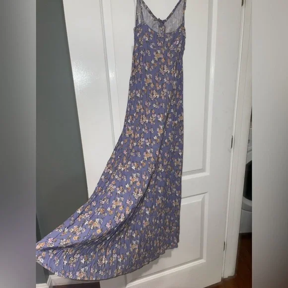 New! Auguste The Label Matilda Anne Floral Midi Dress 🪻Size 8 - Picture 8 of 10